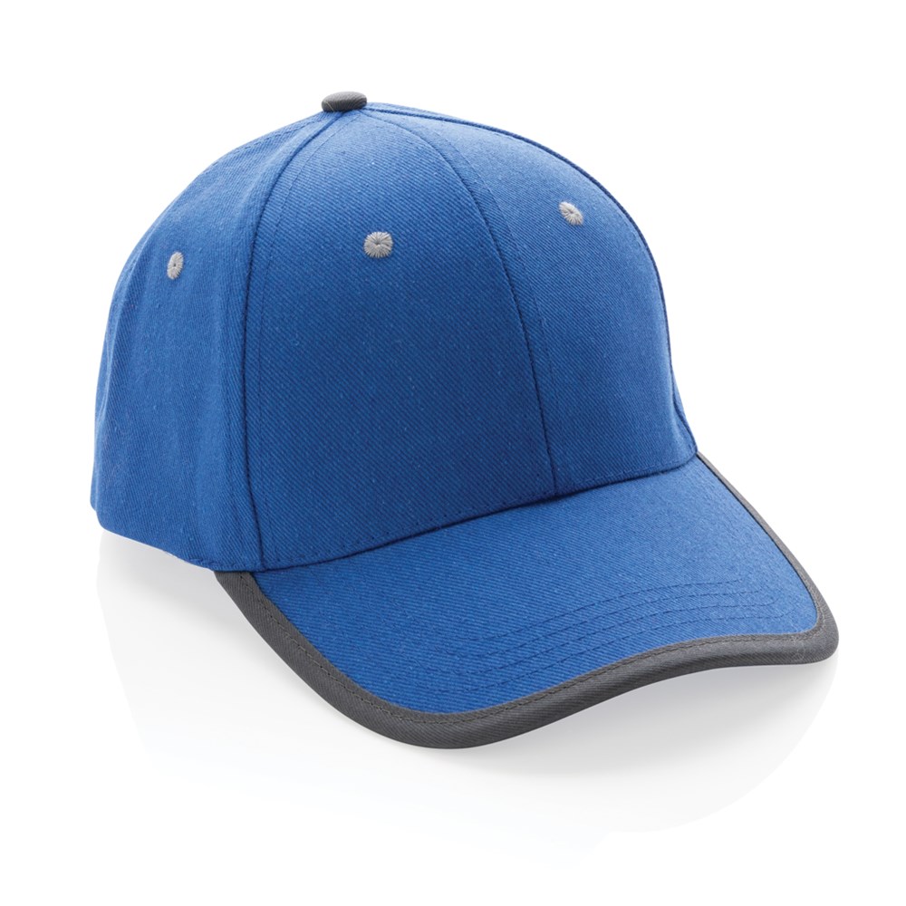 Impact AWARE™ 280gr Brushed rCotton 6 Panel Kontrast-Cap