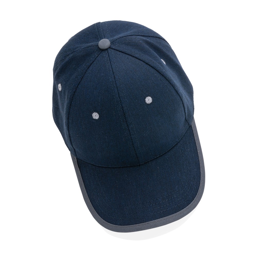 Impact AWARE™ 280gr Brushed rCotton 6 Panel Kontrast-Cap