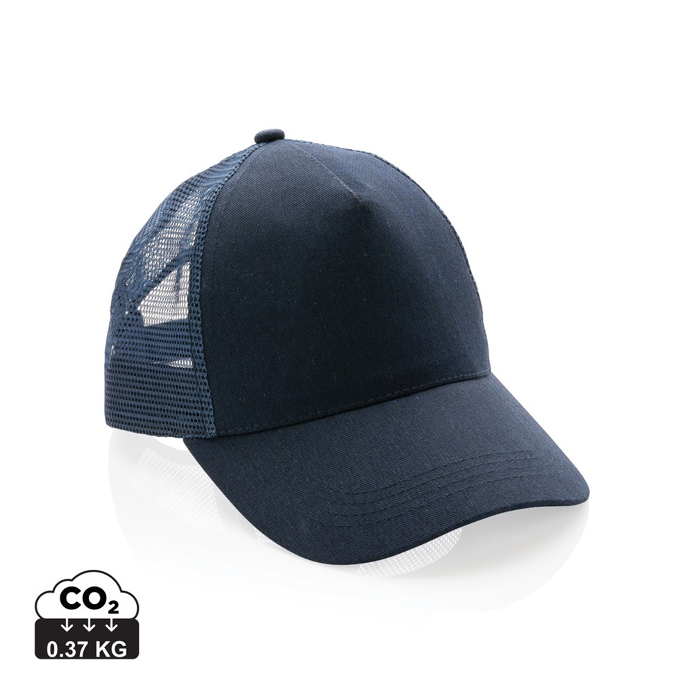 Impact AWARE™ 190gr Brushed rCotton 5 Panel Trucker-Cap