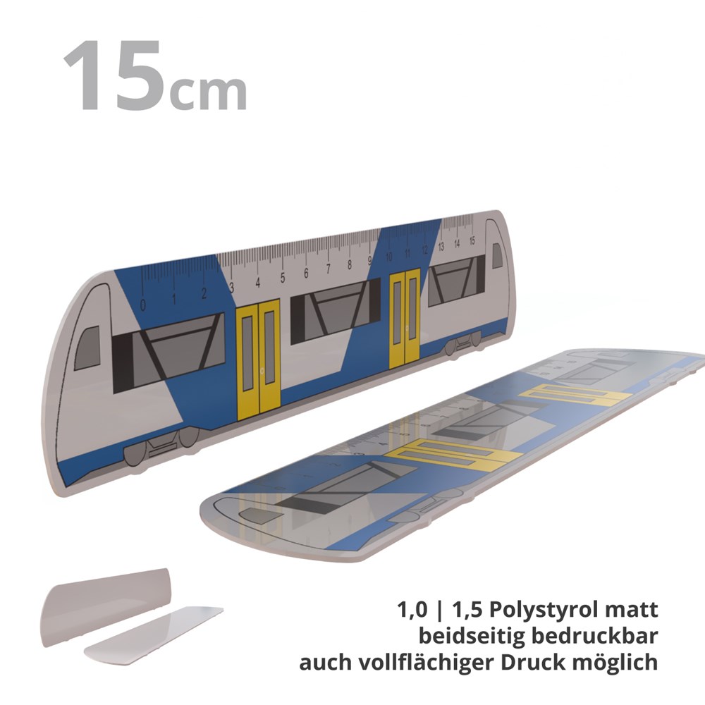 Konturenlineal Bahn