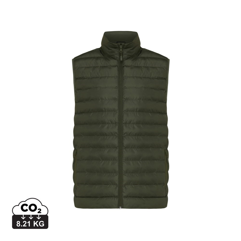 Iqoniq Meru Herren Bodywarmer aus recyceltem Polyester