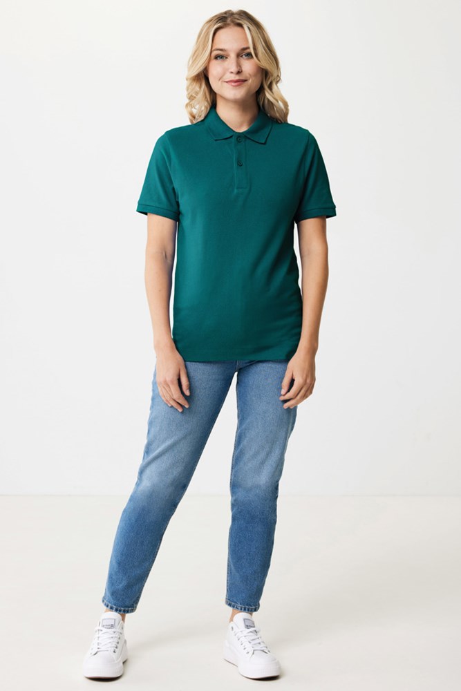 Iqoniq Yosemite Piqué-Poloshirt aus recycelter Baumwolle