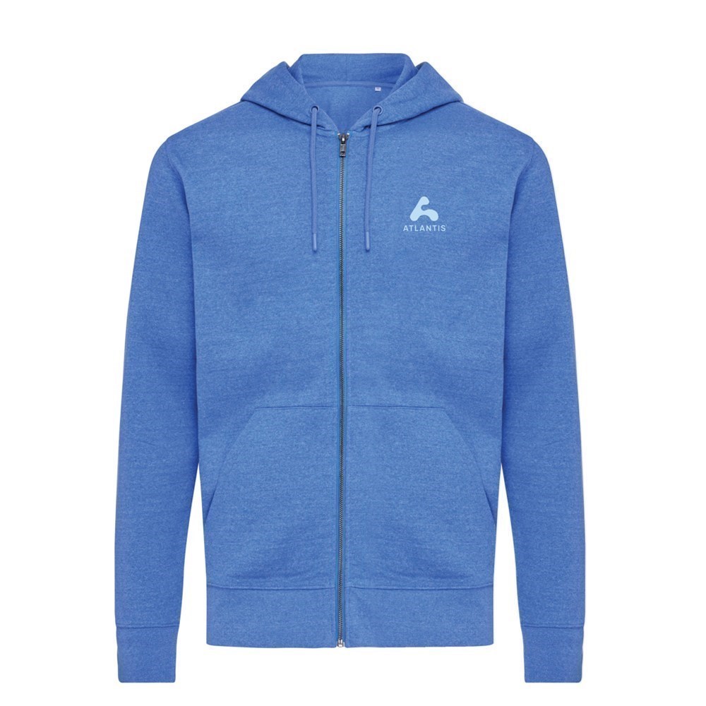 Iqoniq Abisko Zip-Kapuzenpullover aus recycelter Baumwolle