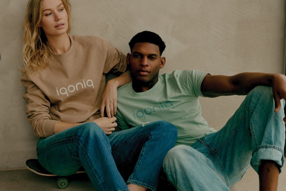 Iqoniq Bryce T-Shirt aus recycelter Baumwolle