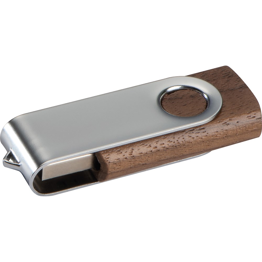 USB Stick Twist mit Holzkörper dunkel 8GB8GB