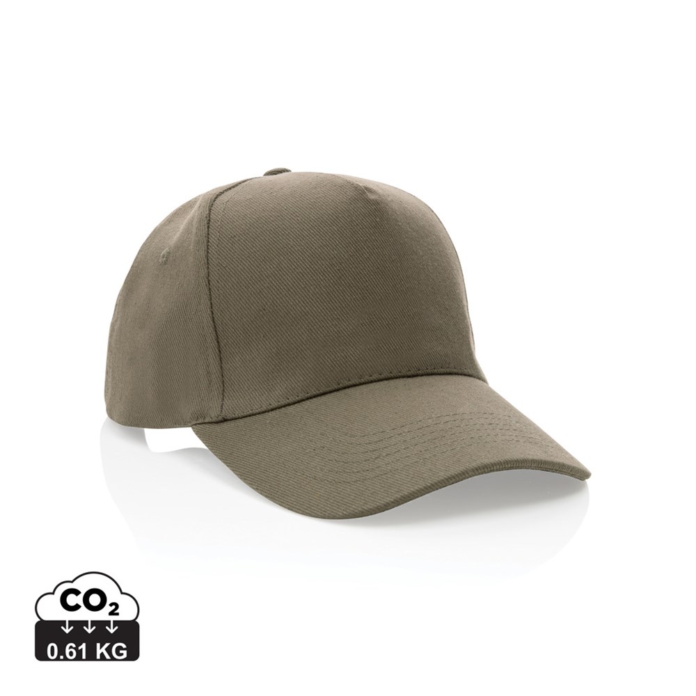 Impact 5 Panel Kappe aus 280gr rCotton mit AWARE™ Tracer