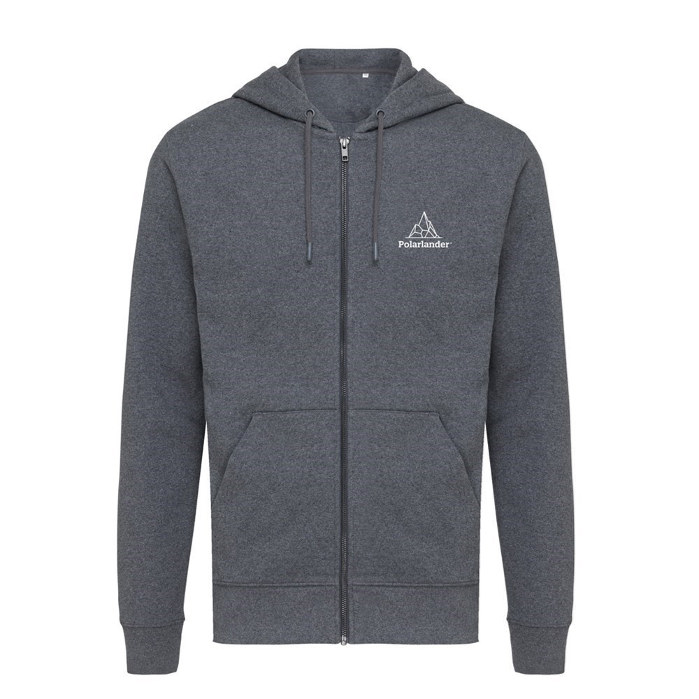 Iqoniq Abisko Zip-Kapuzenpullover aus recycelter Baumwolle