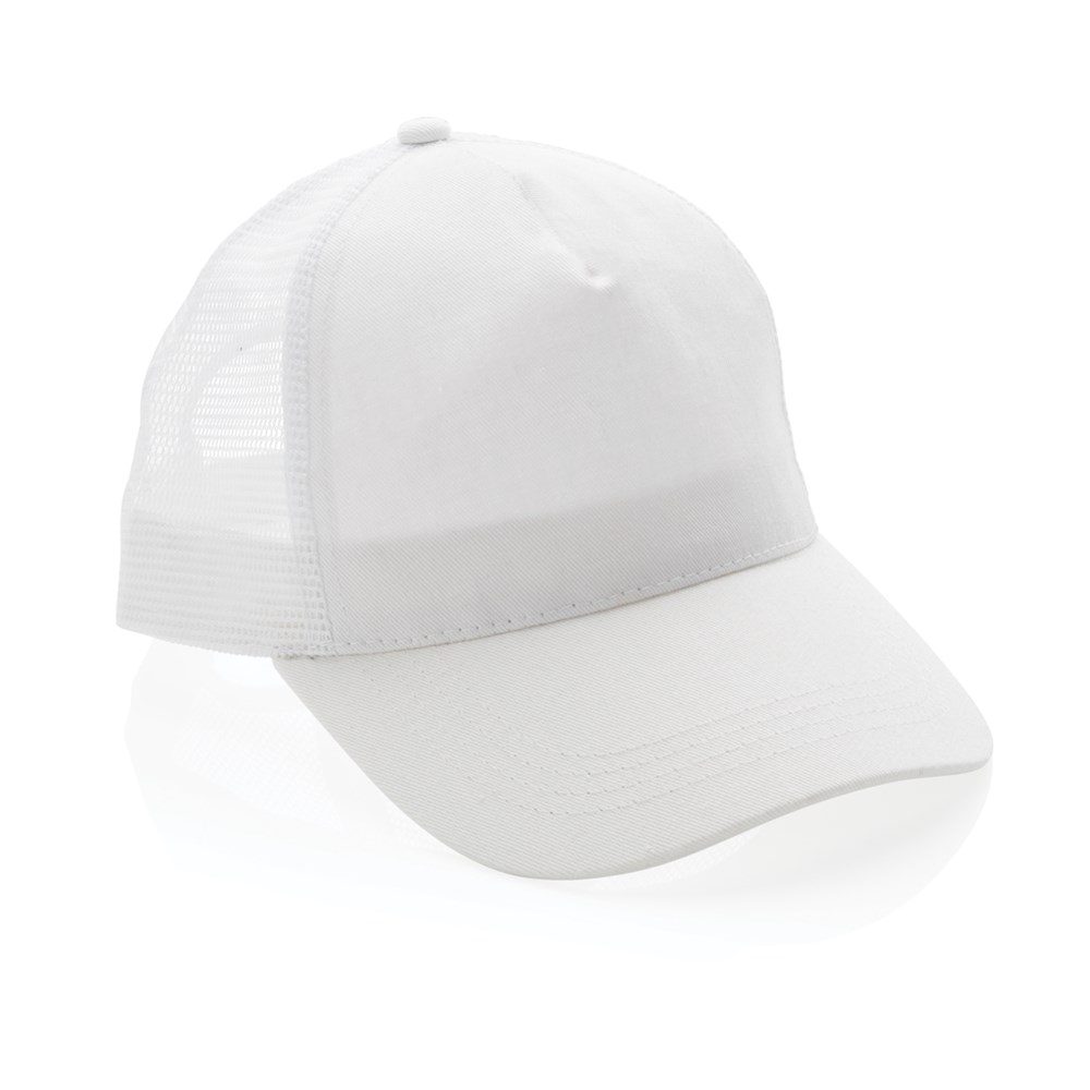 Impact AWARE™ 190gr Brushed rCotton 5 Panel Trucker-Cap